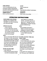 Preview for 10 page of Sunbeam SMW750 Owner'S Manual