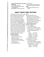 Preview for 13 page of Sunbeam SMW770 Owner'S Manual