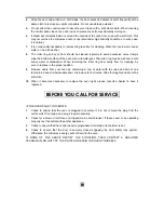 Предварительный просмотр 11 страницы Sunbeam SMW999 Owner'S Manual