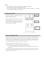 Preview for 2 page of Sunbeam SNM1501RAB Installation Instructions Manual