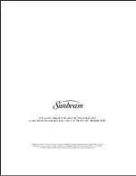 Предварительный просмотр 18 страницы Sunbeam SNR13TFOAW User Manual