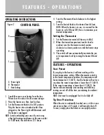 Preview for 4 page of Sunbeam SOF1000-CN Instruction Leaflet