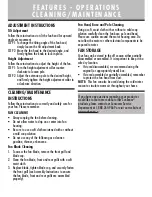 Preview for 4 page of Sunbeam SSF1610B-CN Instruction Leaflet