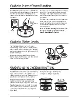 Предварительный просмотр 6 страницы Sunbeam ST6600 Instruction/Recipe Booklet