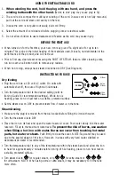 Preview for 5 page of Sunbeam STEAM
MASTER 4049 Instruction Manual