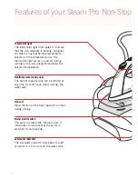 Preview for 4 page of Sunbeam Steam Pro Non-Stop SR8500 Instruction Booklet