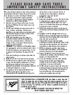 Preview for 2 page of Sunbeam SU1400-CN Instruction Leaflet