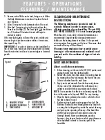 Preview for 4 page of Sunbeam SWM5251-CN Instruction Leaflet