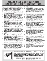 Preview for 2 page of Sunbeam SWM6000-CN Instruction Leaflet