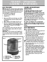 Preview for 4 page of Sunbeam SWM6000-CN Instruction Leaflet