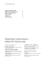 Preview for 2 page of Sunbeam TA4520 User Manual