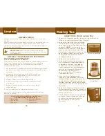 Предварительный просмотр 7 страницы Sunbeam TEA MAKER Manual