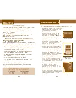 Предварительный просмотр 10 страницы Sunbeam TEA MAKER Manual