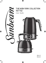 Предварительный просмотр 1 страницы Sunbeam THE NEW YORK KE4430 User Manual