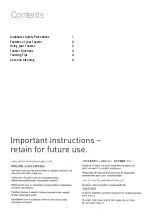 Preview for 2 page of Sunbeam THE NEW YORK TA4440 User Manual