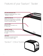 Предварительный просмотр 4 страницы Sunbeam Toastum 2 Instruction Booklet