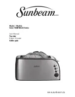 Sunbeam TSSBTR8133 Series User Manual preview