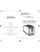 Sunbeam TSSBTRSB03-033 User Manual preview