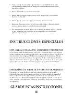 Предварительный просмотр 11 страницы Sunbeam TSSBTRSB03 Owner'S Instructions Manual