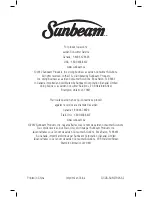 Предварительный просмотр 12 страницы Sunbeam TSSBTV6000-033 User Manual