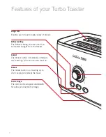 Preview for 4 page of Sunbeam TURBO TA7720 User Manual