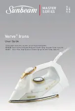 Sunbeam Verve SR6851 User Manual preview