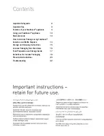 Preview for 3 page of Sunbeam VS8000 User Manual