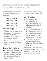 Preview for 10 page of Sunbeam WD5800 Instruction Booklet