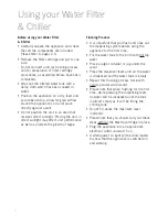 Предварительный просмотр 6 страницы Sunbeam WF6100 Brita Instruction Booklet