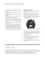 Предварительный просмотр 10 страницы Sunbeam WF6100 Brita Instruction Booklet