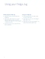 Предварительный просмотр 8 страницы Sunbeam WF7400 Instruction Booklet
