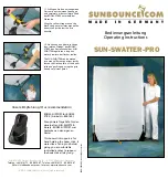 Предварительный просмотр 1 страницы SUNBOUNCE.COM SUN-SWATTER-PRO Operating Instructions