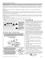 Preview for 3 page of SunBriteTV 3230HD Operator'S Manual