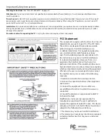 Preview for 3 page of SunBriteTV 3260HD Operator'S Manual