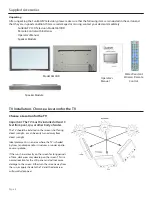 Предварительный просмотр 6 страницы SunBriteTV 4610HD Operator'S Manual