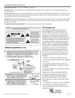 Предварительный просмотр 3 страницы SunBriteTV SB-4217HD Operator'S Manual