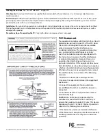 Предварительный просмотр 3 страницы SunBriteTV SB-5560HD Operator'S Manual