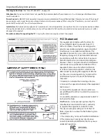 Preview for 3 page of SunBriteTV SB-5570HD Operator'S Manual