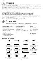 Preview for 2 page of SunBriteTV SB-CM-T-M-BL Installation Manual