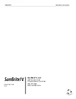 Preview for 12 page of SunBriteTV SB-WM46 Installation Instructions Manual