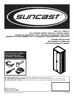 Suncast BMC7200 Assembly Instructions Manual preview