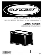 Preview for 1 page of Suncast BMDB3000 Assembly Instruction Manual