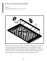 Предварительный просмотр 43 страницы Suncast BMDB3415 Assembly Instructions Manual