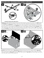 Preview for 8 page of Suncast BMDB80 Assembly Instructions Manual