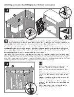 Preview for 13 page of Suncast BMEO1000 Oasis Assembly Instructions Manual