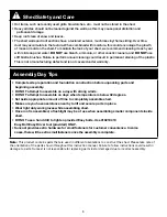 Preview for 3 page of Suncast BMS8125 Assembly Instructions Manual