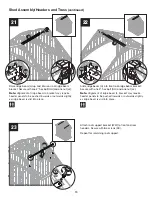 Предварительный просмотр 19 страницы Suncast Covington BMS7425 Assembly Instructions Manual