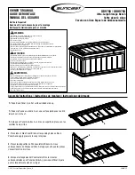 Preview for 1 page of Suncast DB9750 Owner'S Manual