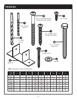 Preview for 6 page of Suncast Free Standing Pergola Assembly Instructions Manual