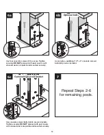 Preview for 13 page of Suncast Free Standing Pergola Assembly Instructions Manual